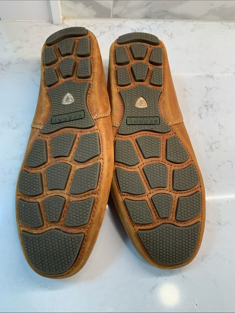 Sperry Gold Cup Driving Leather Slip-On Loafers Shoes Size 9 - Picture 4 of 8